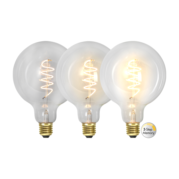 3 standen led lamp - E27 - 4W