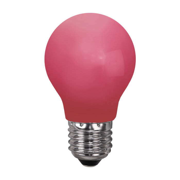 Rode lamp voor prikkabel - 1Watt