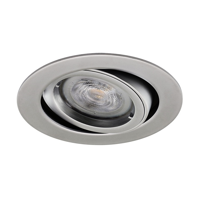 GU10 Armatuur VT-775 Zilver Mat rond