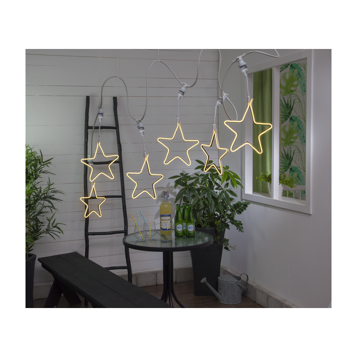 Ster LED lamp met E27 fitting - geschikt voor lichtsnoer