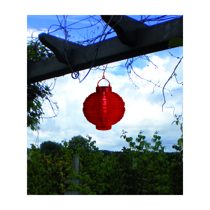 Solar Lampion “Festival Rood’’