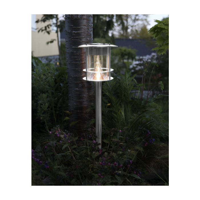 Solar Priklamp ‘’Valencia RVS’’