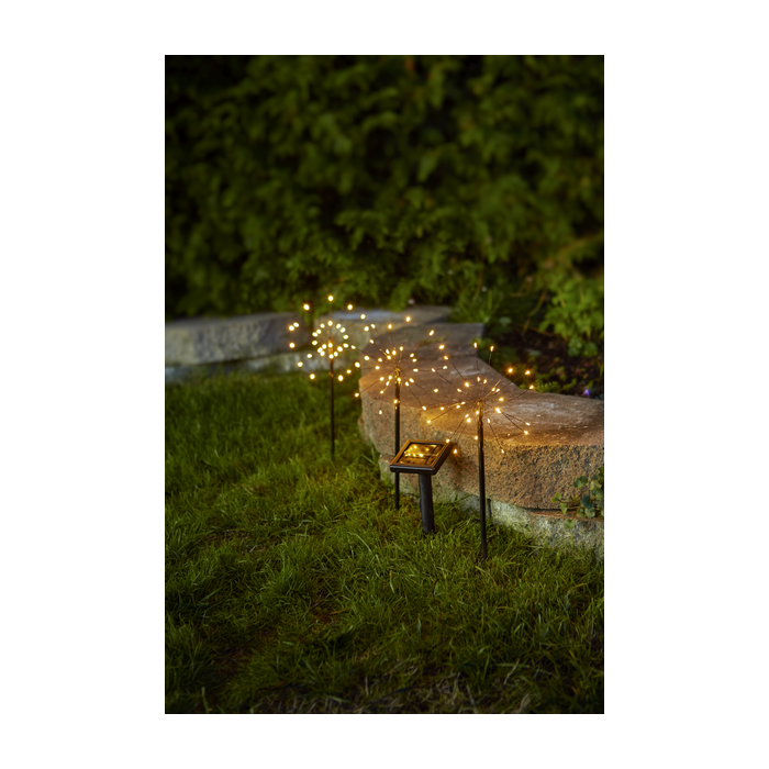 Solar Priklamp ‘’3 Pack Vuurwerk’’