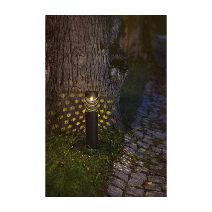 Solar Priklamp ‘’Blace Cilinder Zwart’’