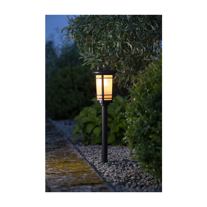 Solar Priklamp Elegant Bollard Flame