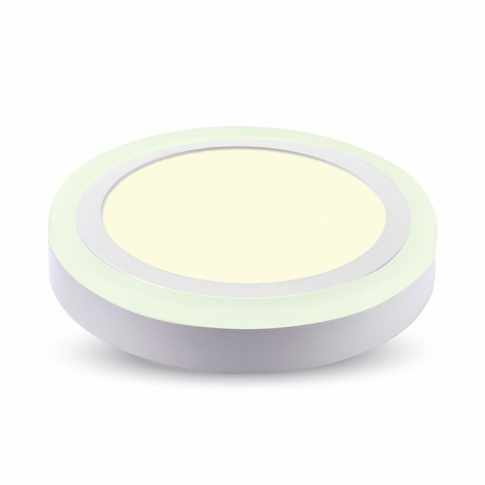 LED Plafondlamp met randverlichting - 8W