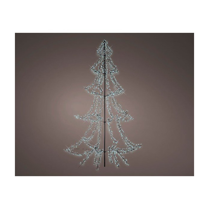 LED Kerstboom 4,5 meter cluster - 3000 LED lampjes - Cool White
