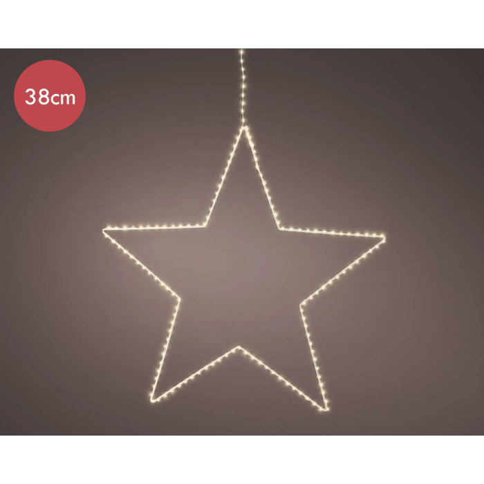 Kerstverlichting LED Ster 38CM - 130 lampjes