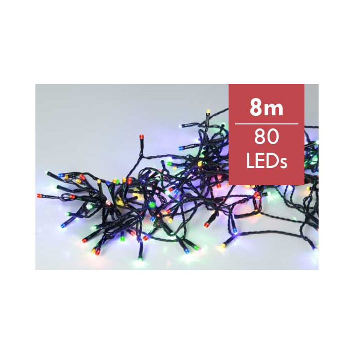 RGB kerstverlichting voor buiten - 80 leds 8meter