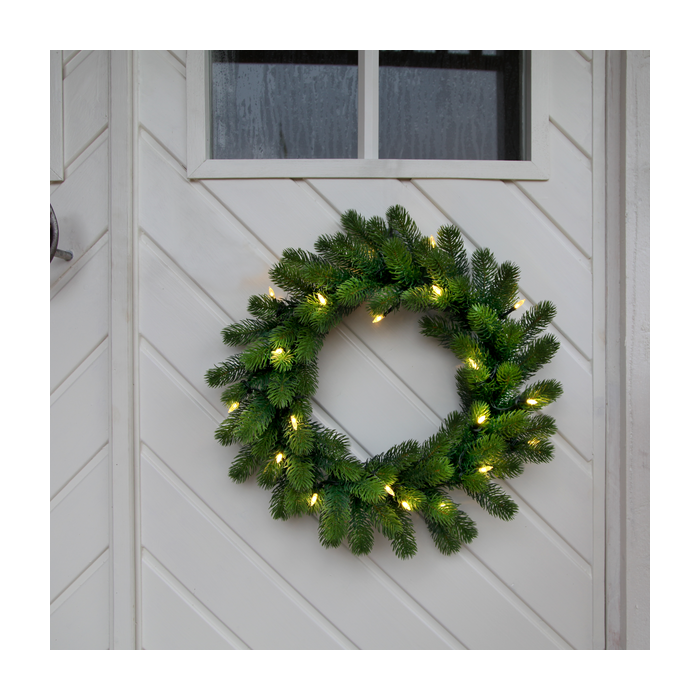 LED Kerstkrans "Orsa" 50cm - 20 LED lampjes