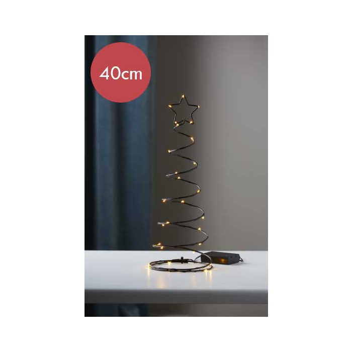 Decoratie Cone "Dizzy Boom" 40cm - koper