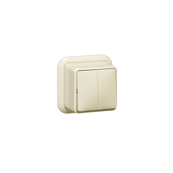 Opbouw drukvlakschakelaar univ. Serie