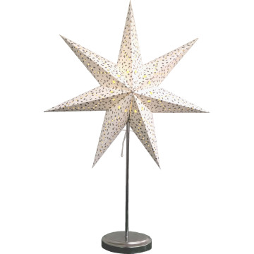 Staande kerstster "Anywhere" met 60 LEDs - 75 cm