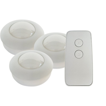 Trios Set Batterij LED Lamp "Alio Push" | met afstandsbediening - set van die