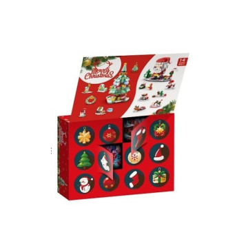 Brick set kerst adventskalender - 12 dagen