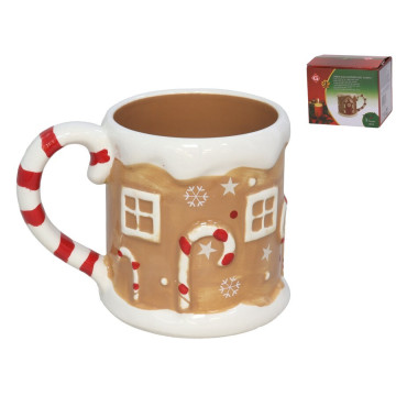 Peperkoek kerstmok - 280 ml