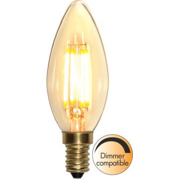 Soft Glow Kaarslamp - E14 - 4W- Dimbaar
