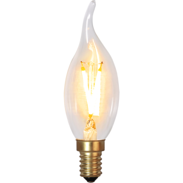 Soft Glow Kaarslamp met tip - E14 - 0,5W