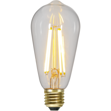 3 standen Edison lamp  - 6.5W 