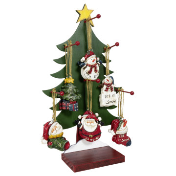 Kerst-decoratie hanger - 8cm