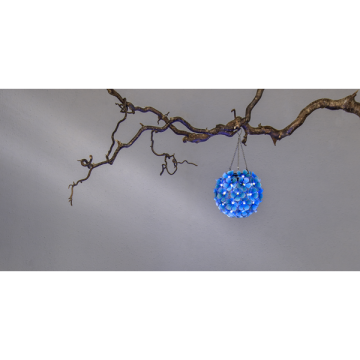 Solar Hanger ‘’Decoratie Hortensia Blauw’’