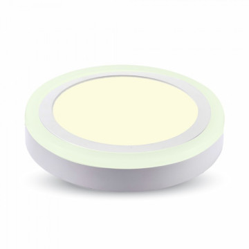 LED Plafondlamp met randverlichting - 8W