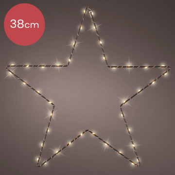 Kerstverlichting LED Ster 40CM - 40 lampjes