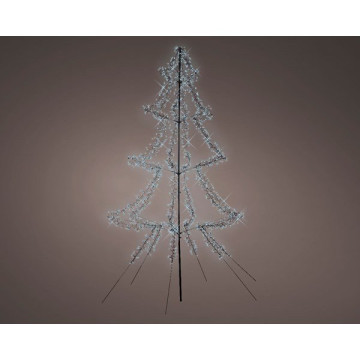LED Kerstboom 3 meter cluster - 1800 LED - Cool White