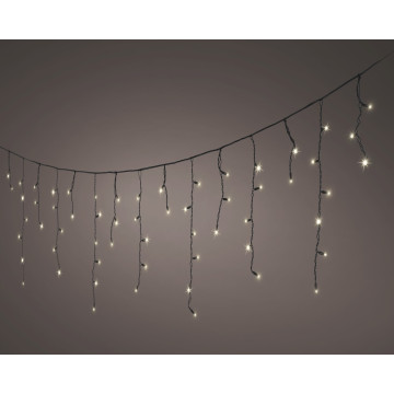 IJspegelverlichting - 3.6 meter - 96 lampjes - warm wit - Uitbreidingsset