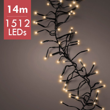 Kerstboomverlichting LED Multi Berry mini 14 meter -div lichtstanden - 700 lampjes