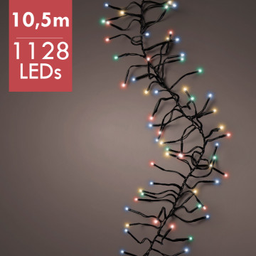 Kerstboomverlichting LED Multi Berry mini 14 meter -div lichtstanden - 700 lampjes