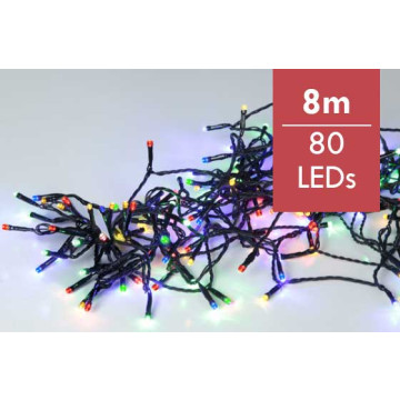 RGB kerstverlichting voor buiten - 80 leds 8meter