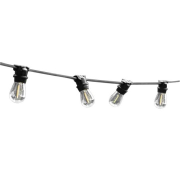 LED Prikkabel van 10 meter met 10x een E27 fitting