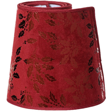 Kerstboomring rood ø56x22 cm