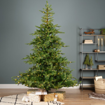 Kerstboom Grandis  met 550 Micro LEDs - 210 cm