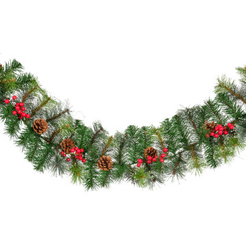 Everlands Ipswich guirlande slinger groen - 270x30 cm