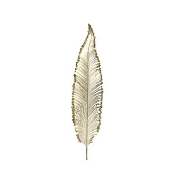 Gouden Varenblad kersttak - 79 cm hoog