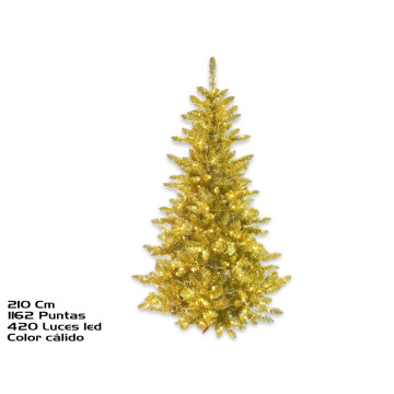 Kerstboom 'Arbol' met 420 LEDS - Warm wit licht - 210 cm