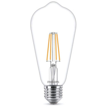 Philips LED Edison filament peer dimbaar - 2700K - 5.5W