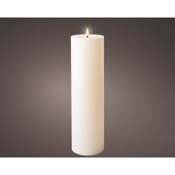 LED kaars voor buiten wit - ø10x37,5 cm