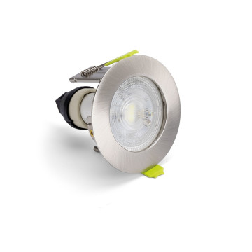 IP65 GU10 armatuur Evofire rond Nikkel ø72 mm