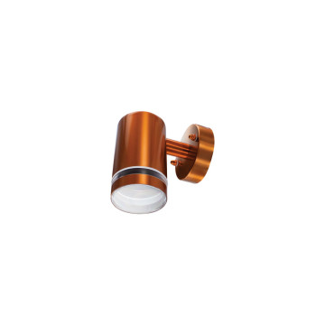IP65 Integral LED RVS wandlamp Koper - GU10