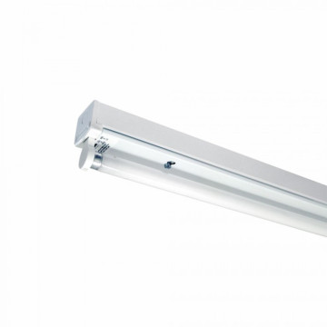 Enkel armatuur 120cm met led buis 3000K 