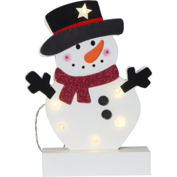 Sneeuwpoppetje "Freddy"- 25cm