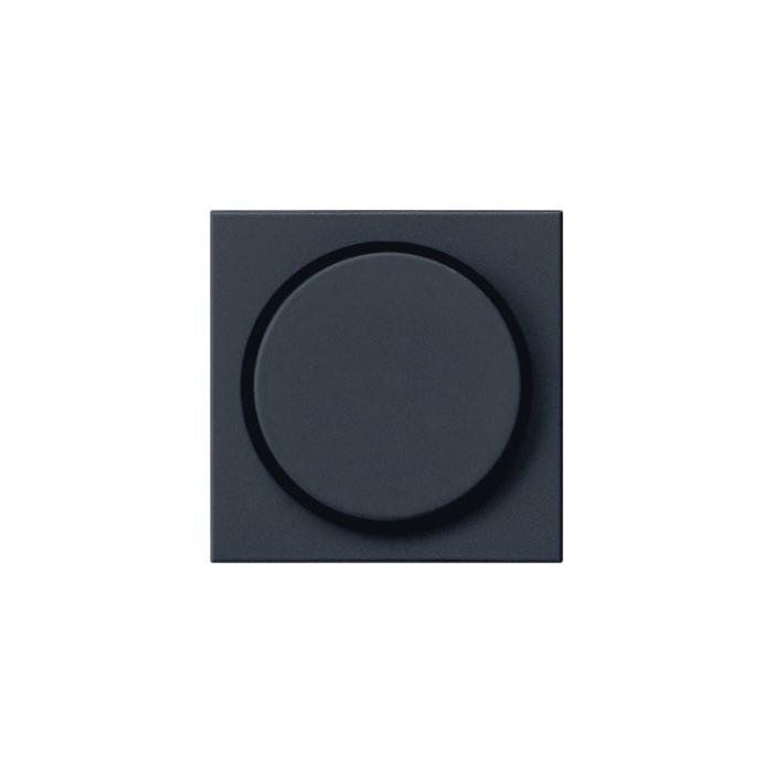 Druk/Draai Knop + Raam - GIRA