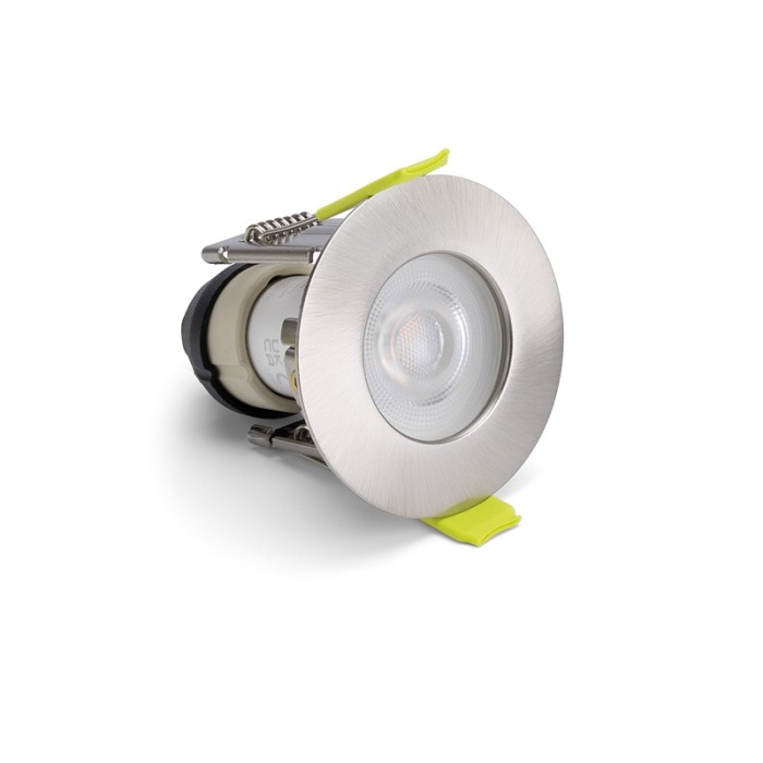 IP65 LED Mini Inbouwspot nikkel/mat rond