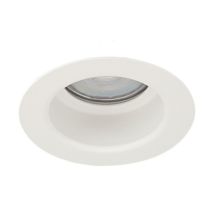 IP65 Platte 3-step inbouwspot wit rond verdiept