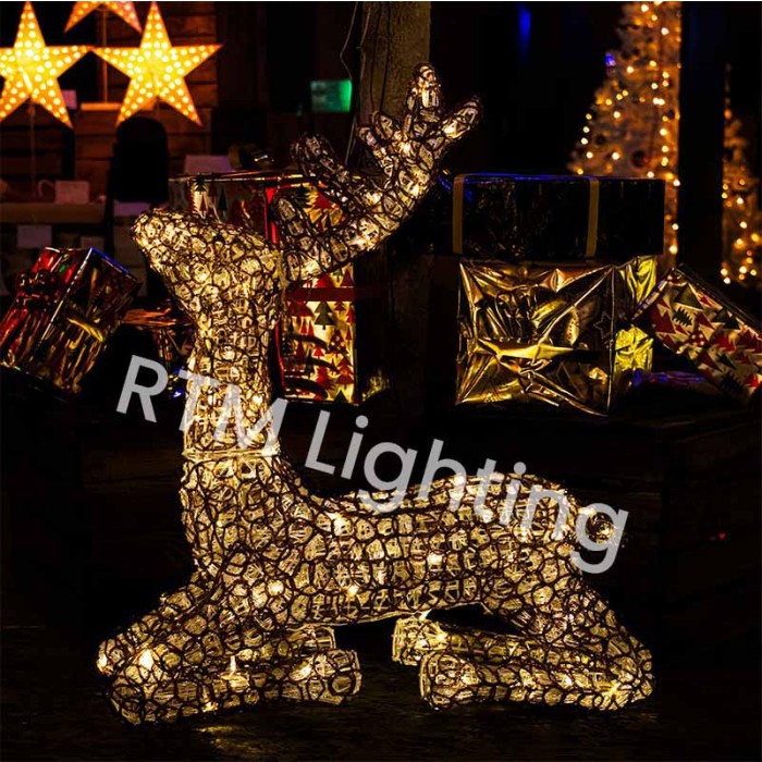 Rendier medium liggend "Exclusivo" - 64cm