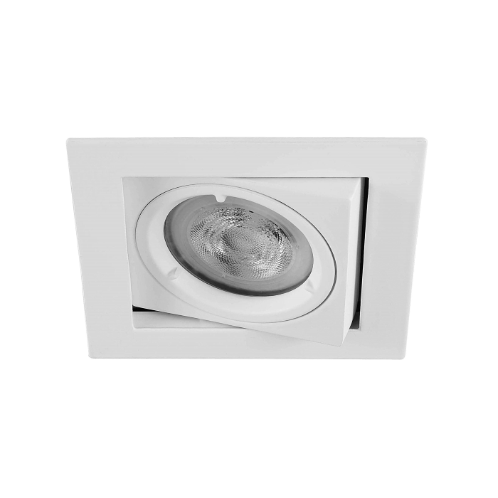 IP20 LED inbouwspot wit vierkant