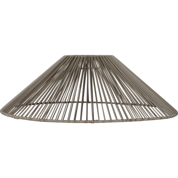 Lampenkap Vide Beige - ø58 cm - Accessoire voor prikkabel